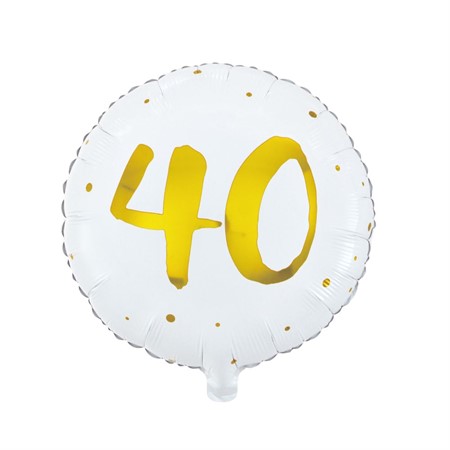 Rund folieballong 40
