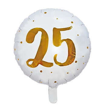 Rund folieballong 25