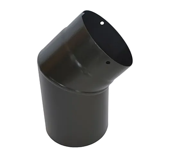 Emaljerad Rörböj 45 Grader kort ∅ 150 MM