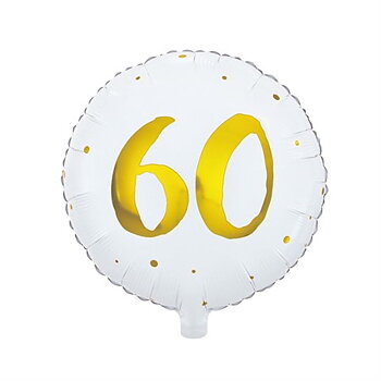 Rund folieballong 60