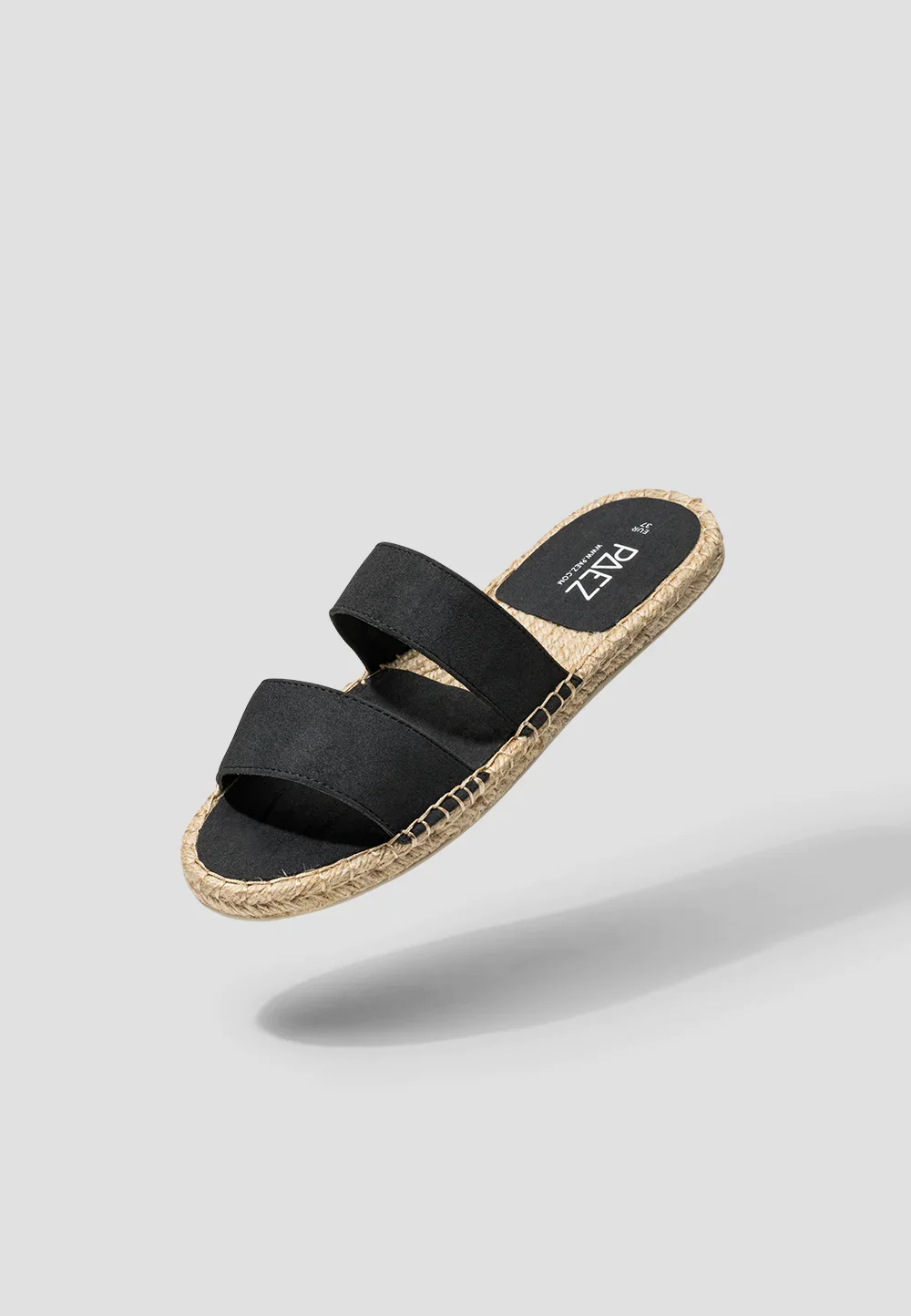 PAEZ Sandal Straps Vegan Suede Black - 5