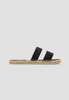 PAEZ Sandal Straps Vegan Suede Black
