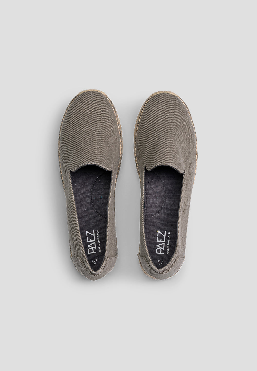 PAEZ Moc Essential Grey Espadrillos - 3