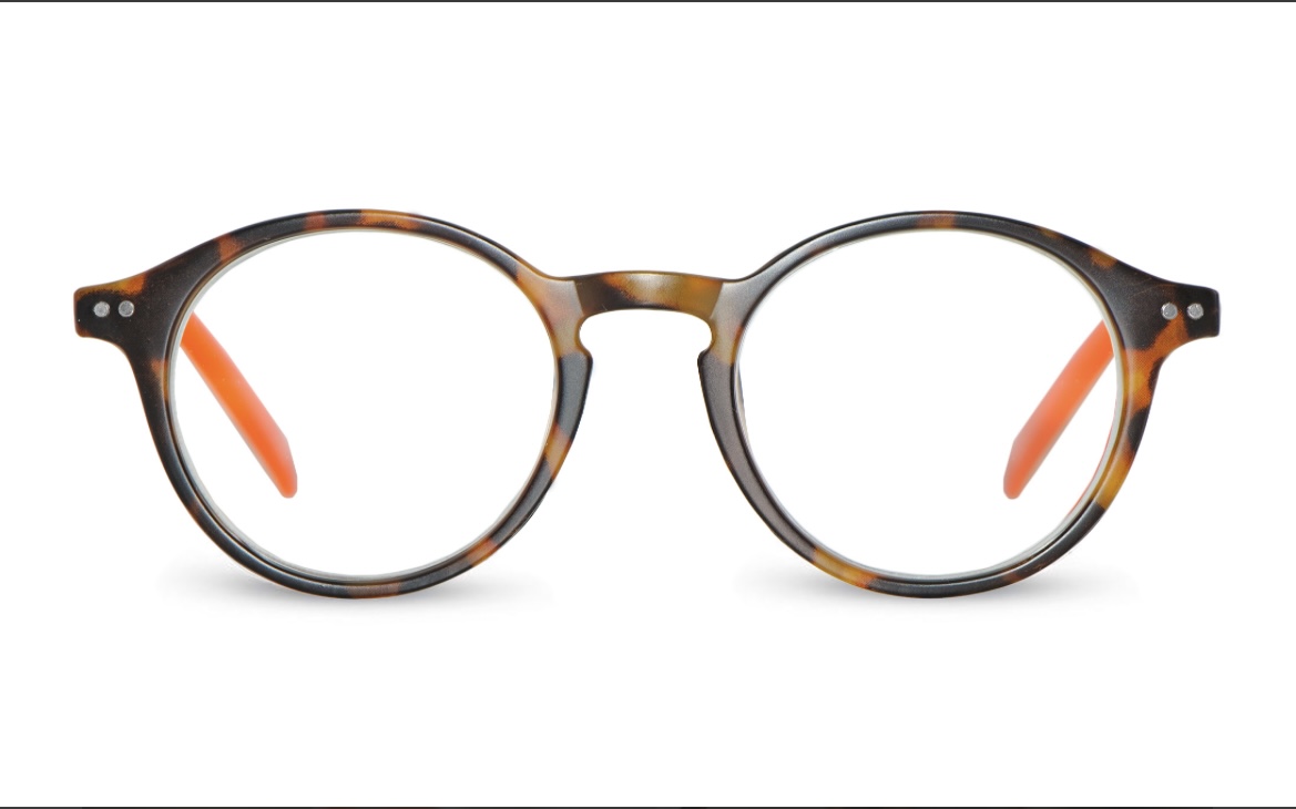 Reading glasses brown melange/orange - 2