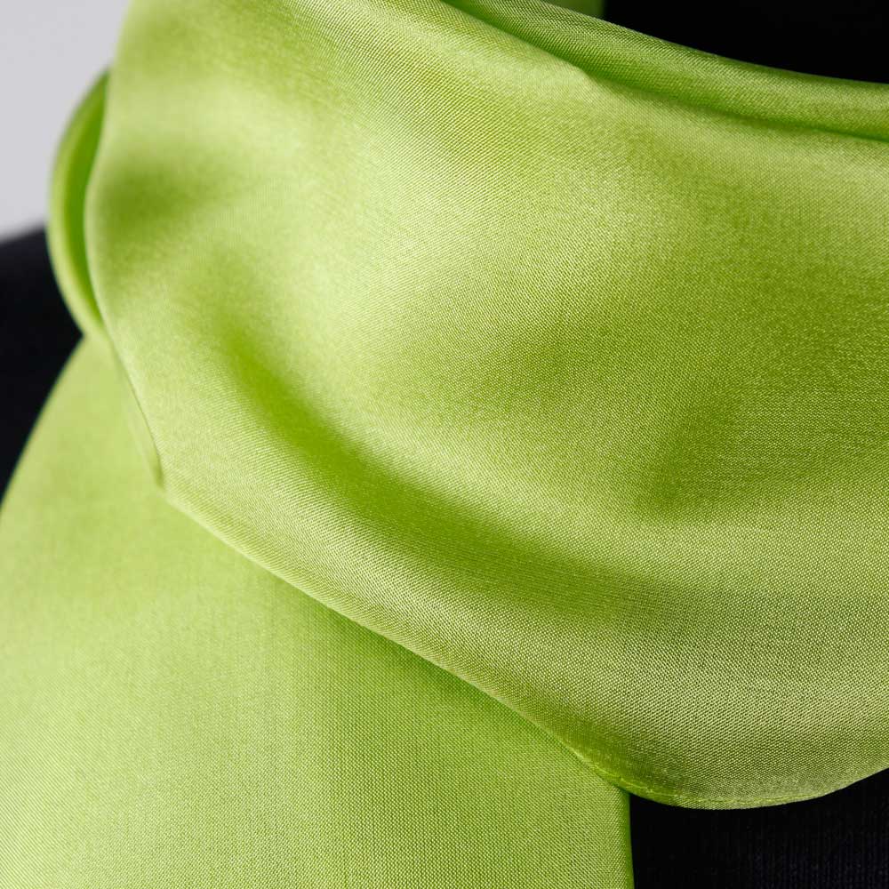Ärtgrön Sidenscarf Isa - 2