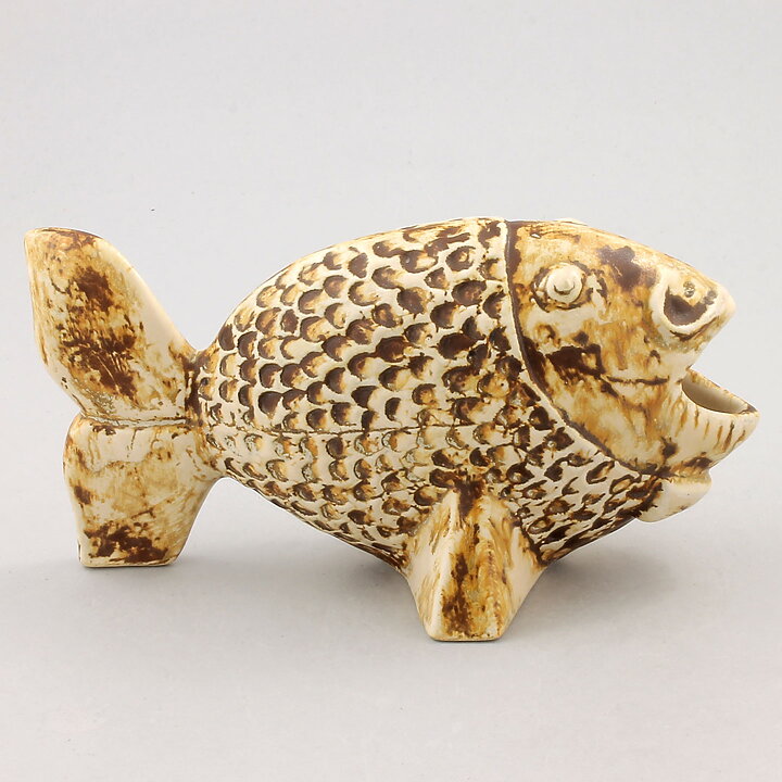 ジョセフサイモン  素朴な魚のオブジェ  18cm  1960年代