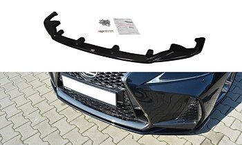 Front Splitter V.1 Lexus Is Mk3 Facelift F-Sport / Blanksvart