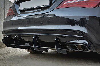 Bakre Diffuser V.2 Mercedes Cla A45 Amg C117 Facelift