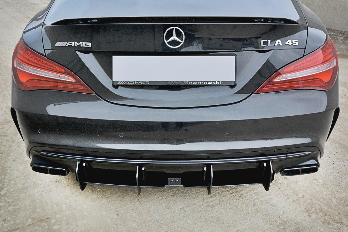 Bakre Diffuser V.2 Mercedes Cla A45 Amg C117 Facelift - 3