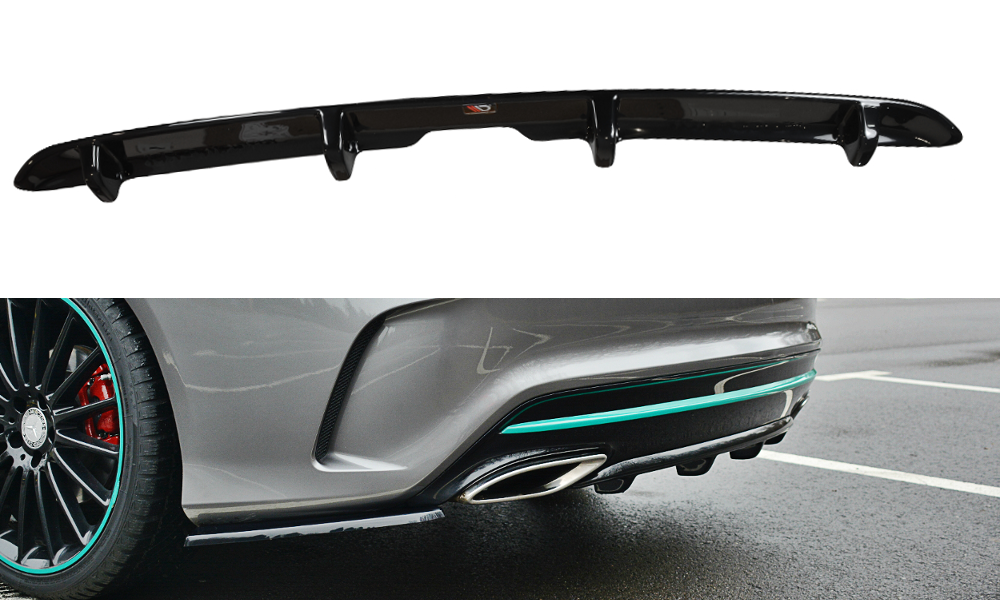RAJOUT DU PARE-CHOCS ARRIERE MERCEDES-BENZ CLA C117 AMG-LINE FACELIFT / Blank