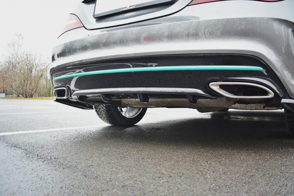 RAJOUT DU PARE-CHOCS ARRIERE MERCEDES-BENZ CLA C117 AMG-LINE FACELIFT / Blank - 3