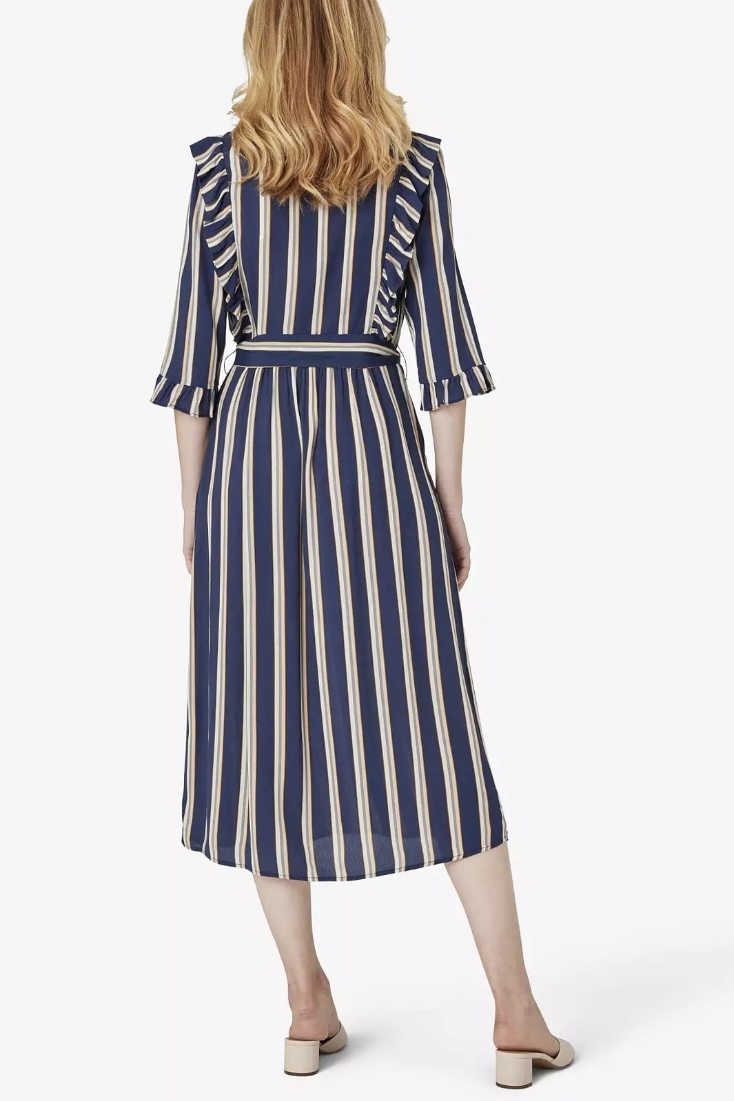 Noa Noa - Lisa Stripe Dress Art Blue - 2