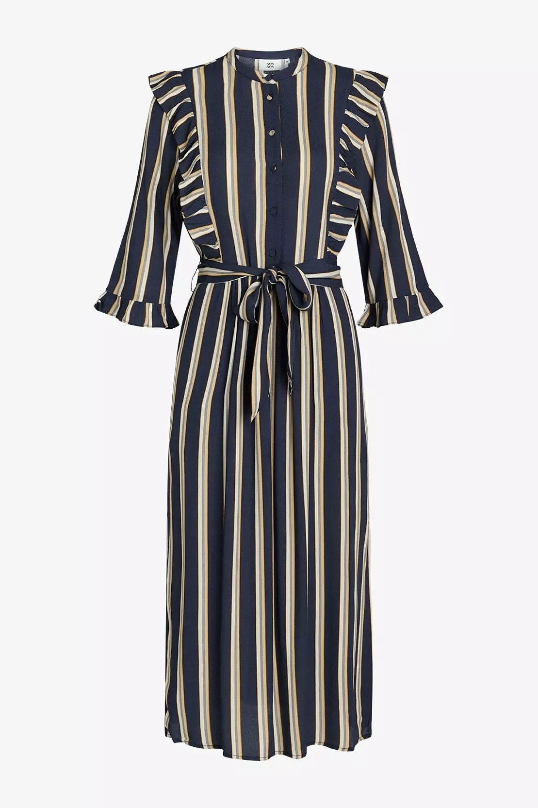Noa Noa - Lisa Stripe Dress Art Blue - 3