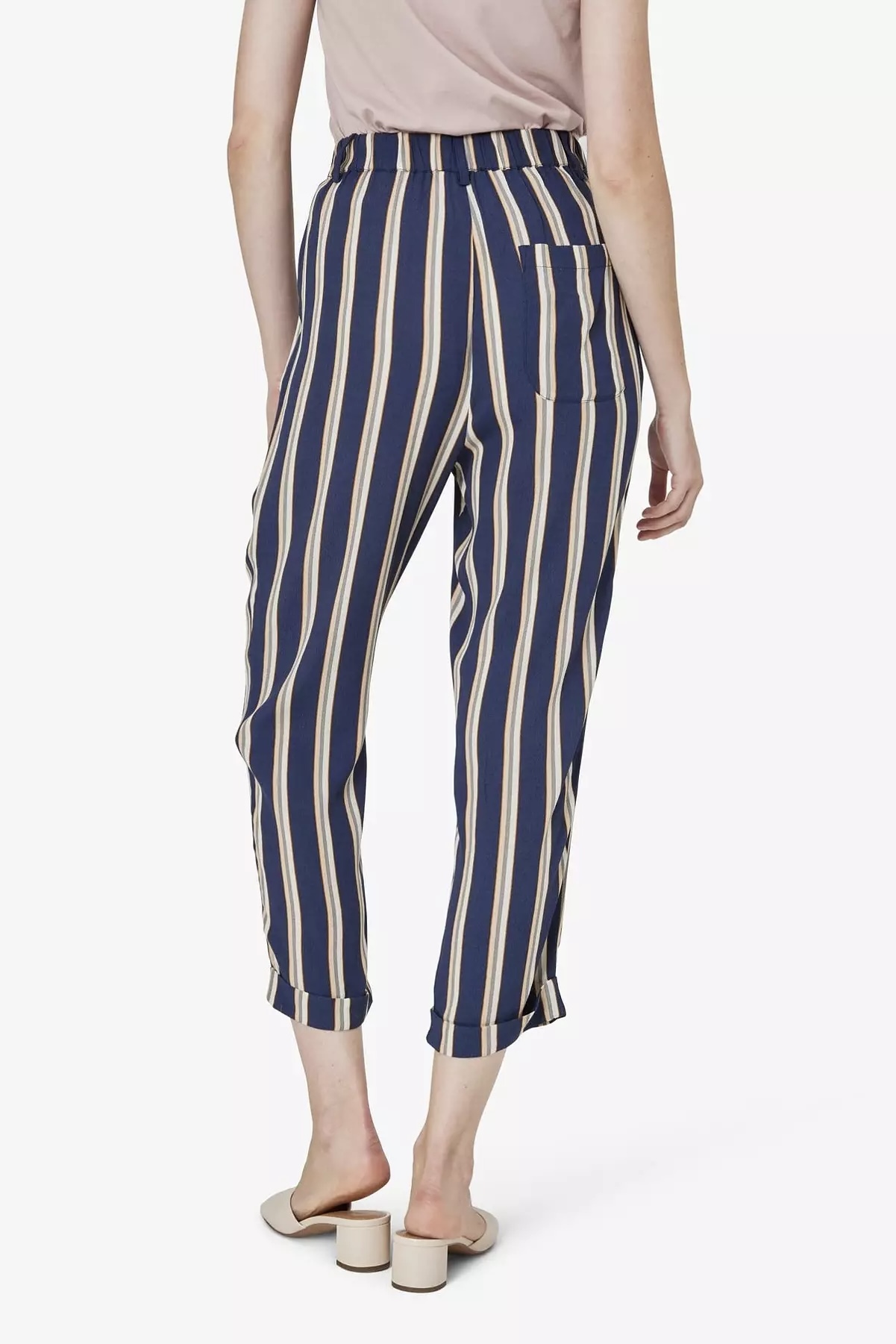 Noa Noa - Lisa Stripe Pants Art Blue - 2