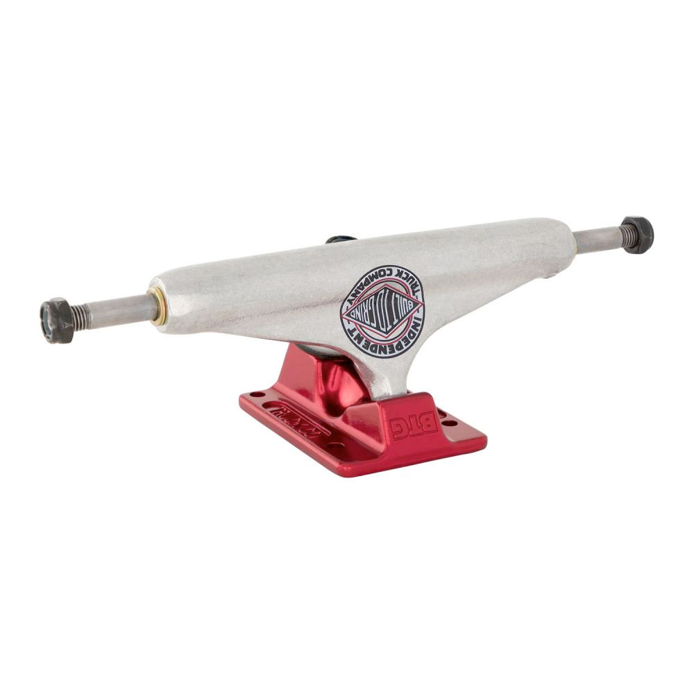 Independent skatetruck stage 11 Hollow Forged BTG Silver/röd - 3