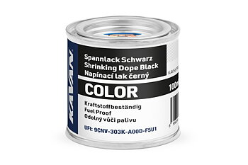 Spännlack Svart 100ml