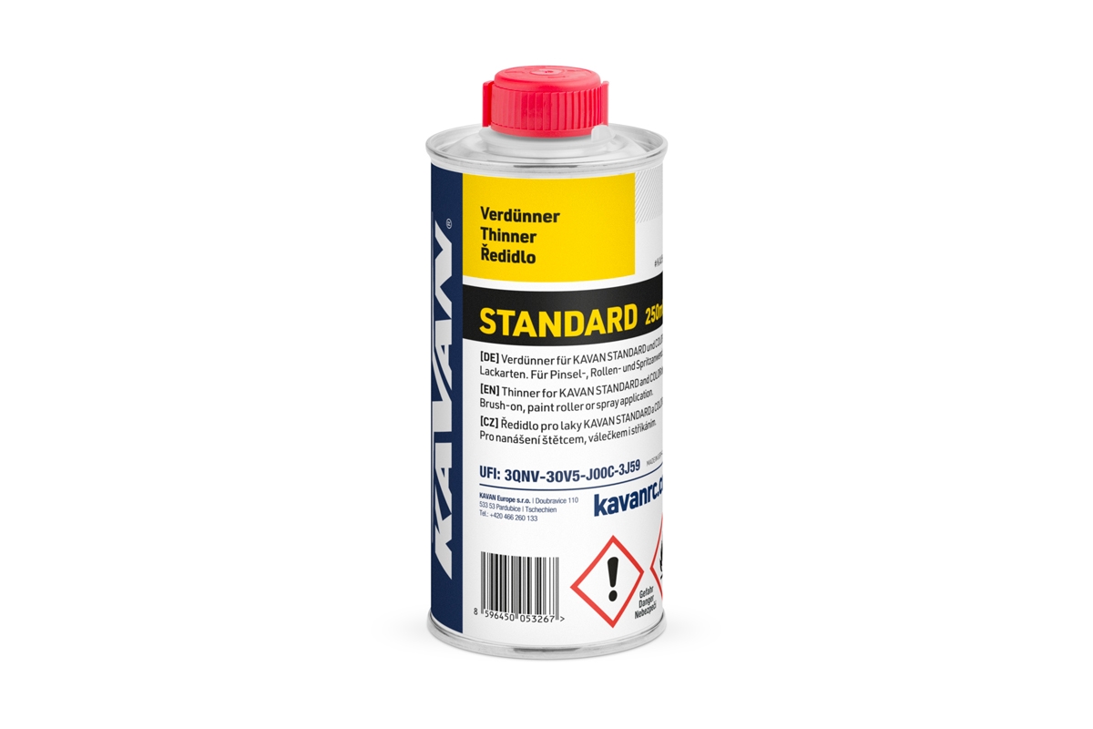 Thinner för Standard & Color 250ml