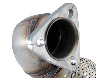 SPORTAVGASSYSTEM 3" ALU 3" FRAMRÖR (konad) och RACEKAT -  2 dämpare - VOLVO 850-ser /70 I-ser- Turbo:  1994-1998 - 2