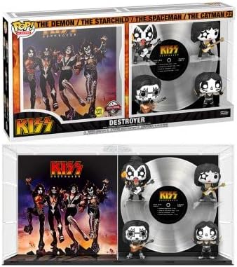 Funko KISS Destroyer US Exclusive Pop Album Deluxe Figure Set  Damaged - 2