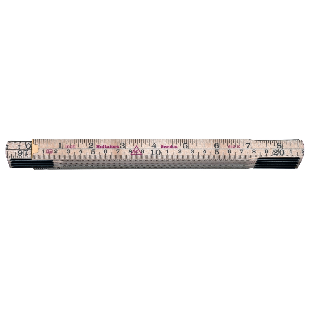 Meterstock 2m 61-2-10mm/tum