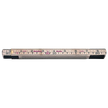 Meterstock 2m 61-2-10mm/tum