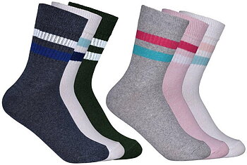 3-Pack Walking Sportstrumpor Barn