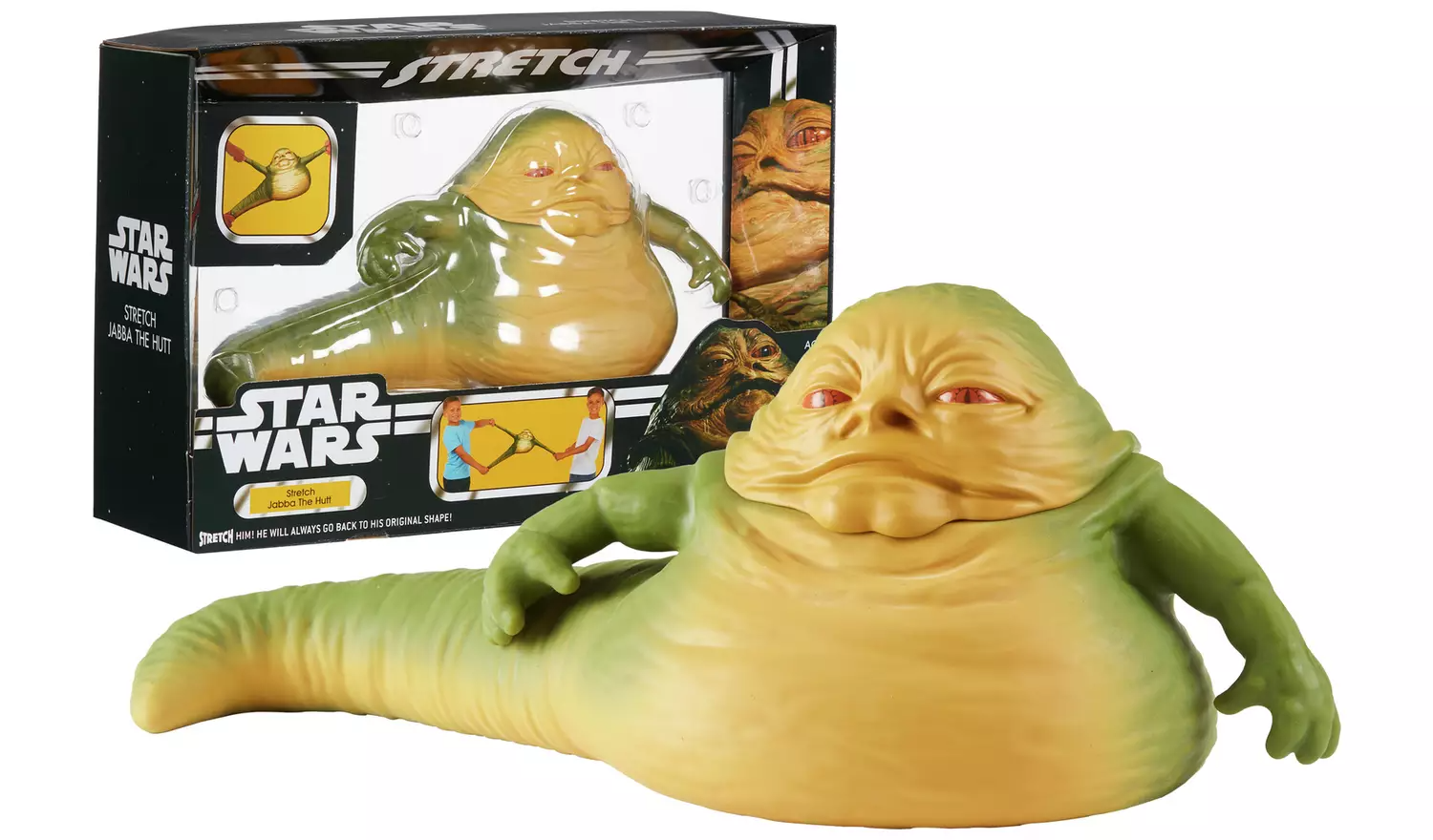 Stretch Star Wars Mega Jabba the Hutt, 28 cm