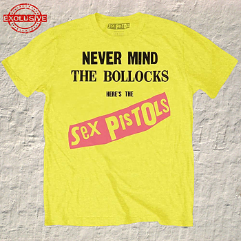 SEX PISTOLS - T-SHIRT, NEVER MIND THE BOLLOCKS