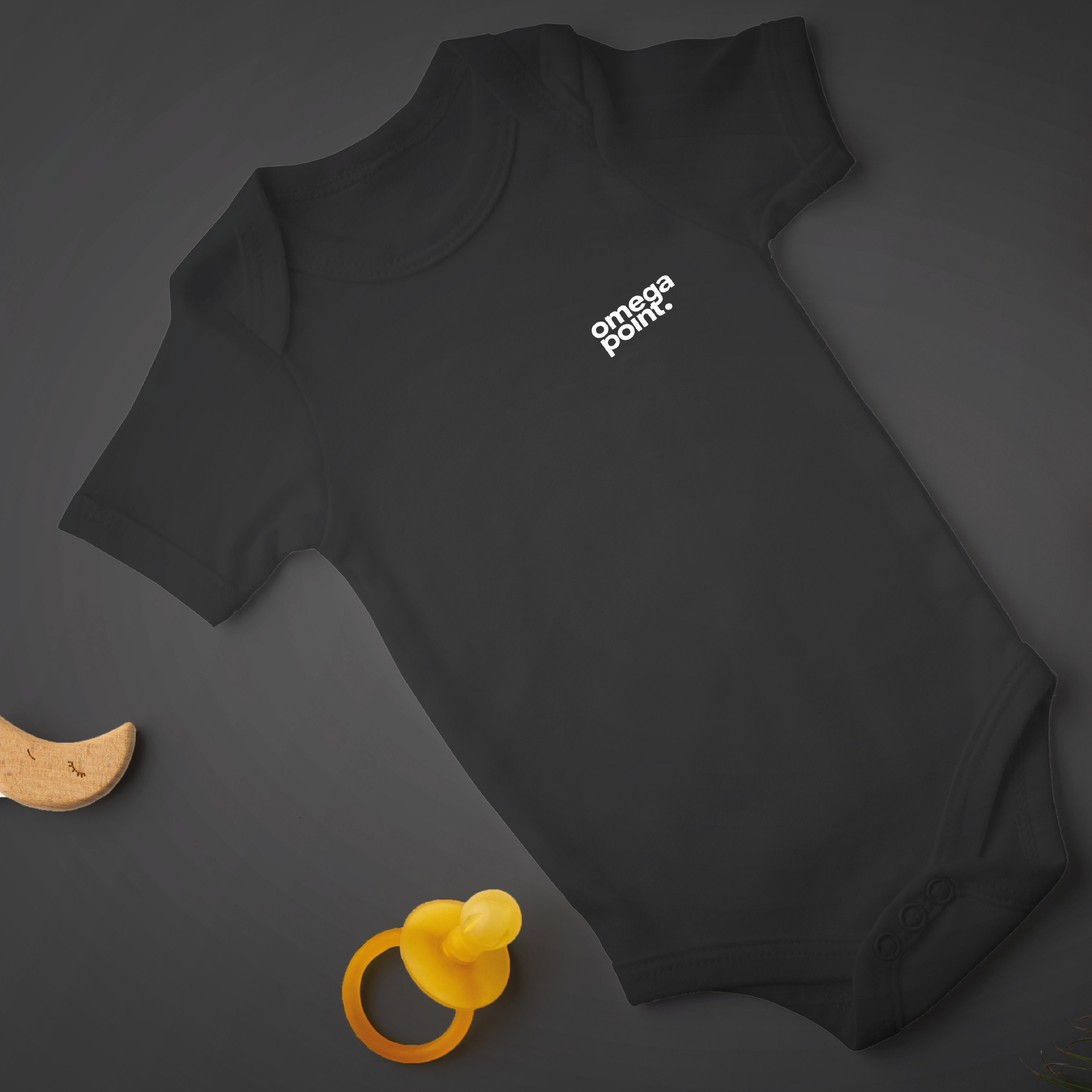 Baby Bodysuit black - 2