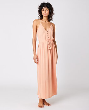 Rip Curl Classic Surf Maxi Klänning Light Coral