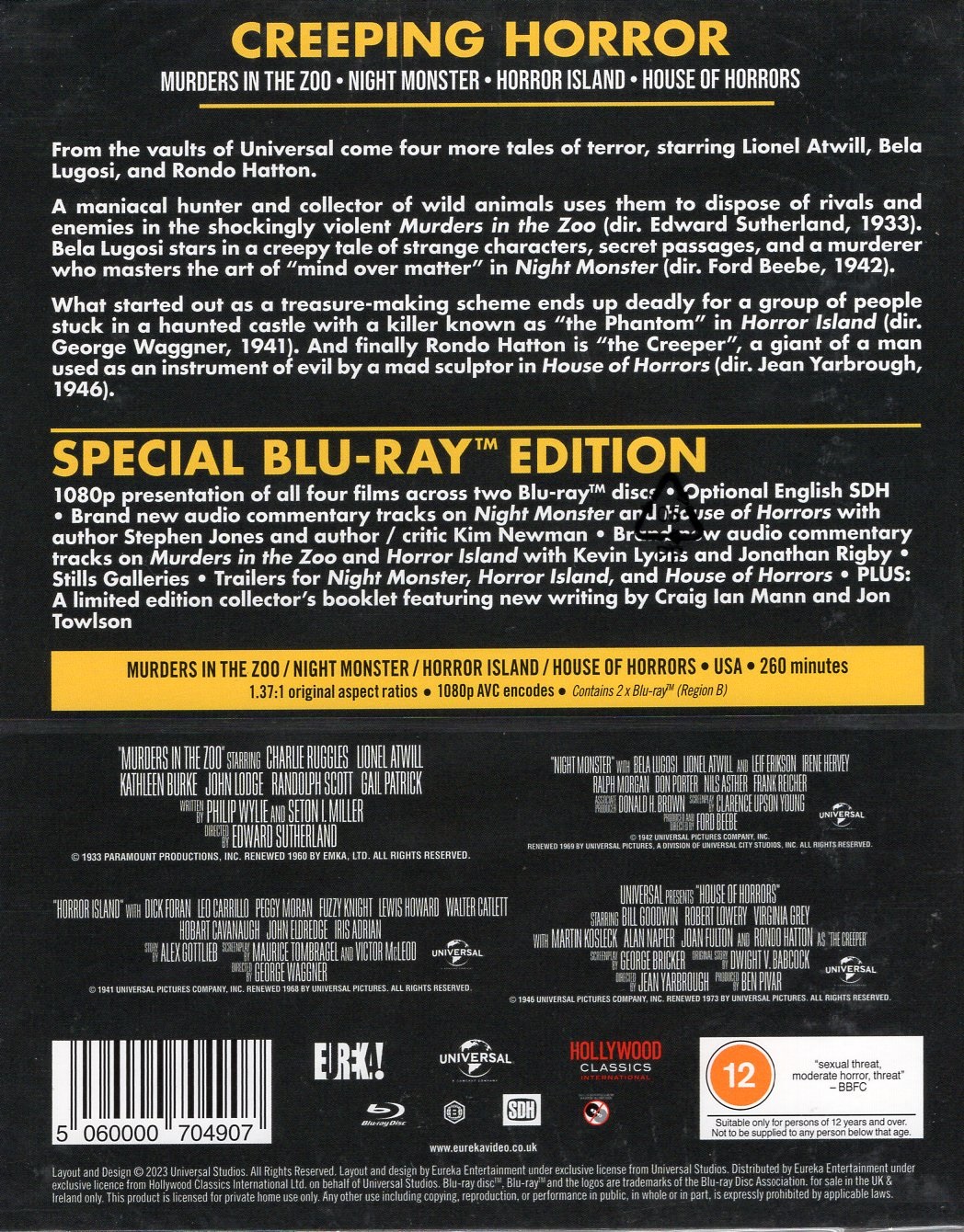 Creeping Horror (Limited Edition) (ej svensk text) (Blu-ray ...