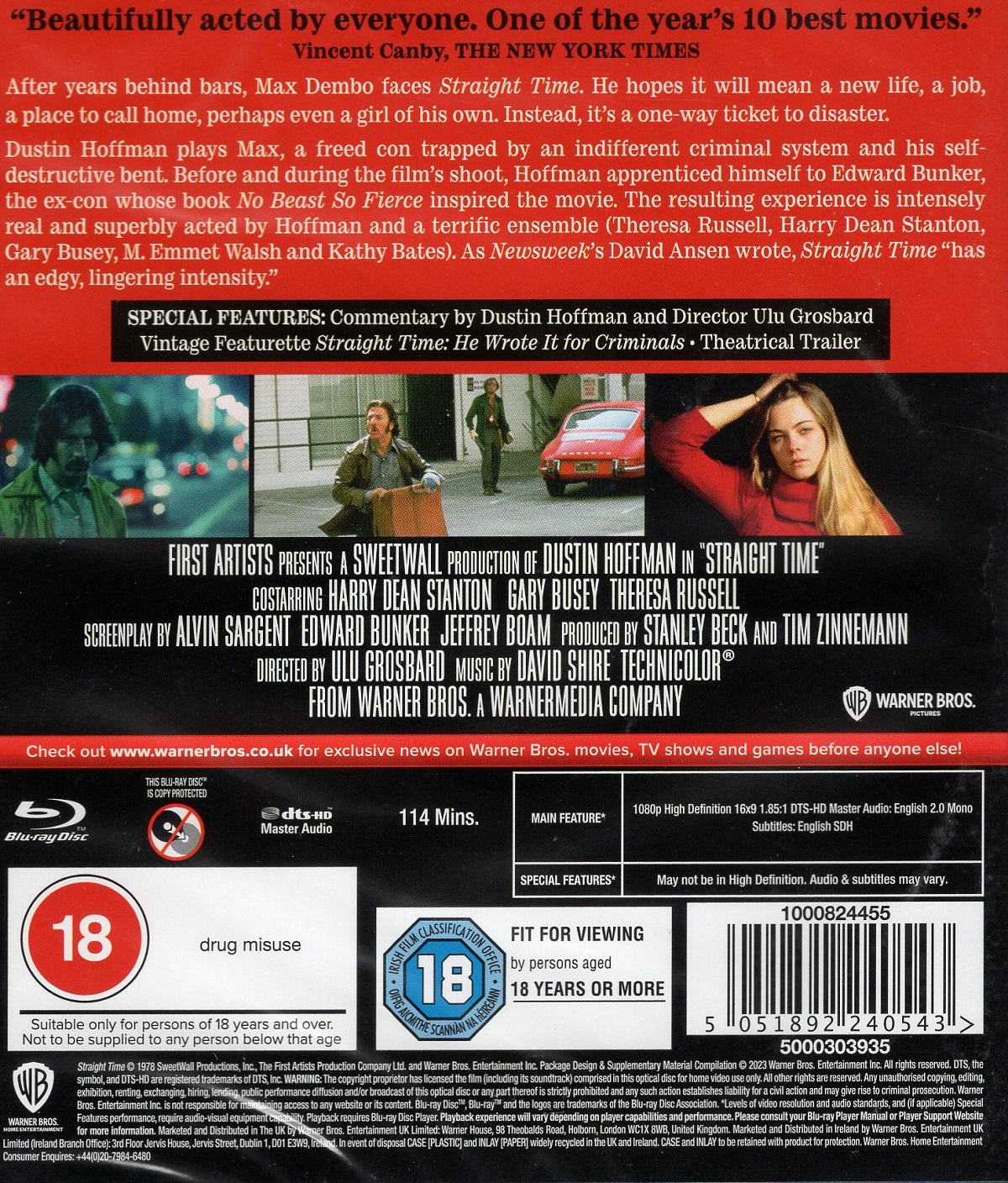 Straight Time (ej svensk text) (Blu-ray) - 2