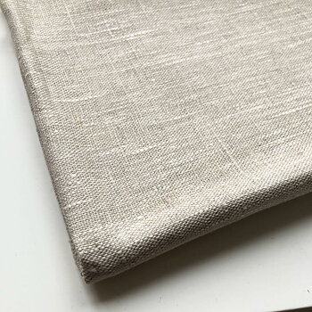Hellinne 100x50 cm, 269g/m2 Oblekt natur melerad, smidigt och vackert