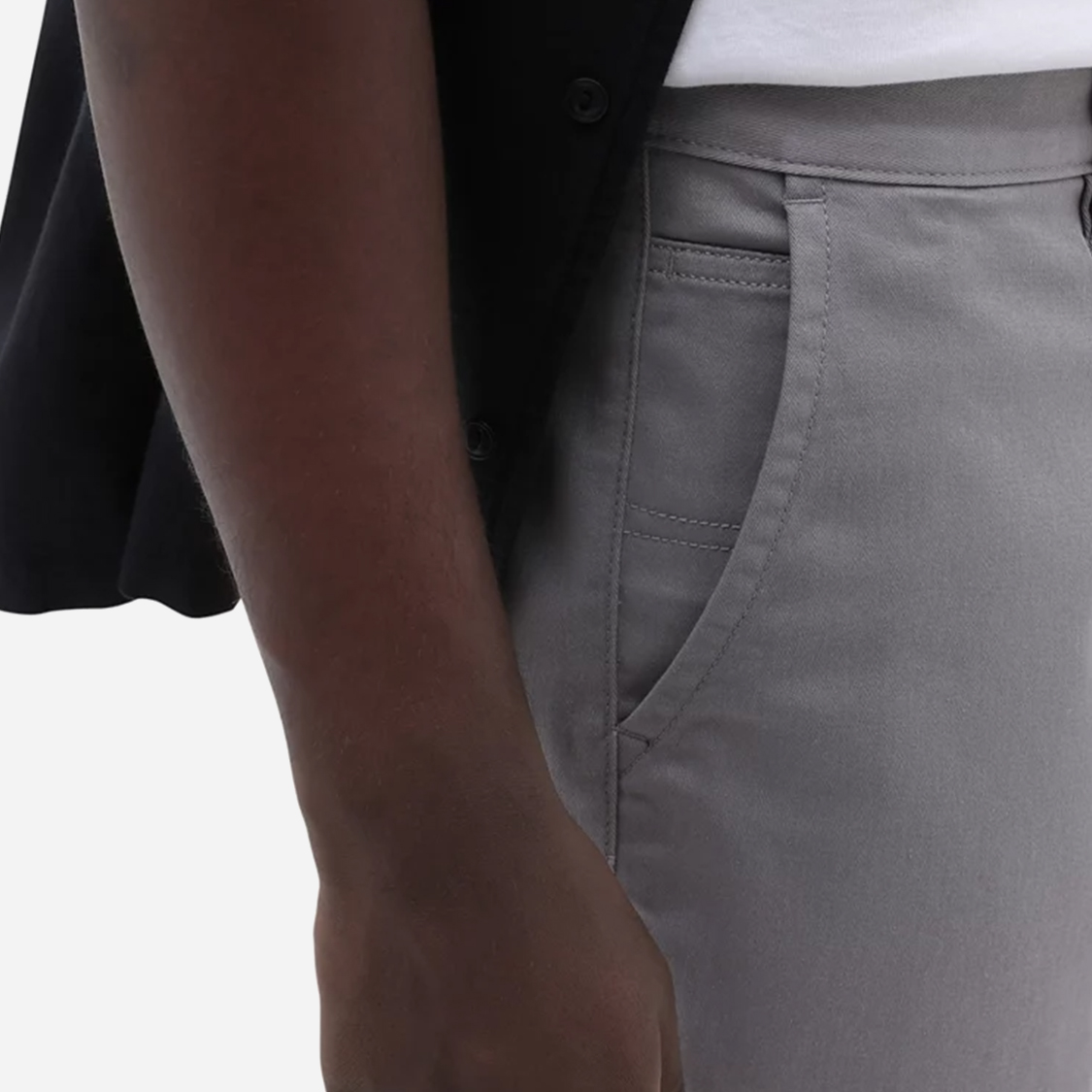 Vans - Authentic Chino Relaxed Shorts Frost Grey - 4
