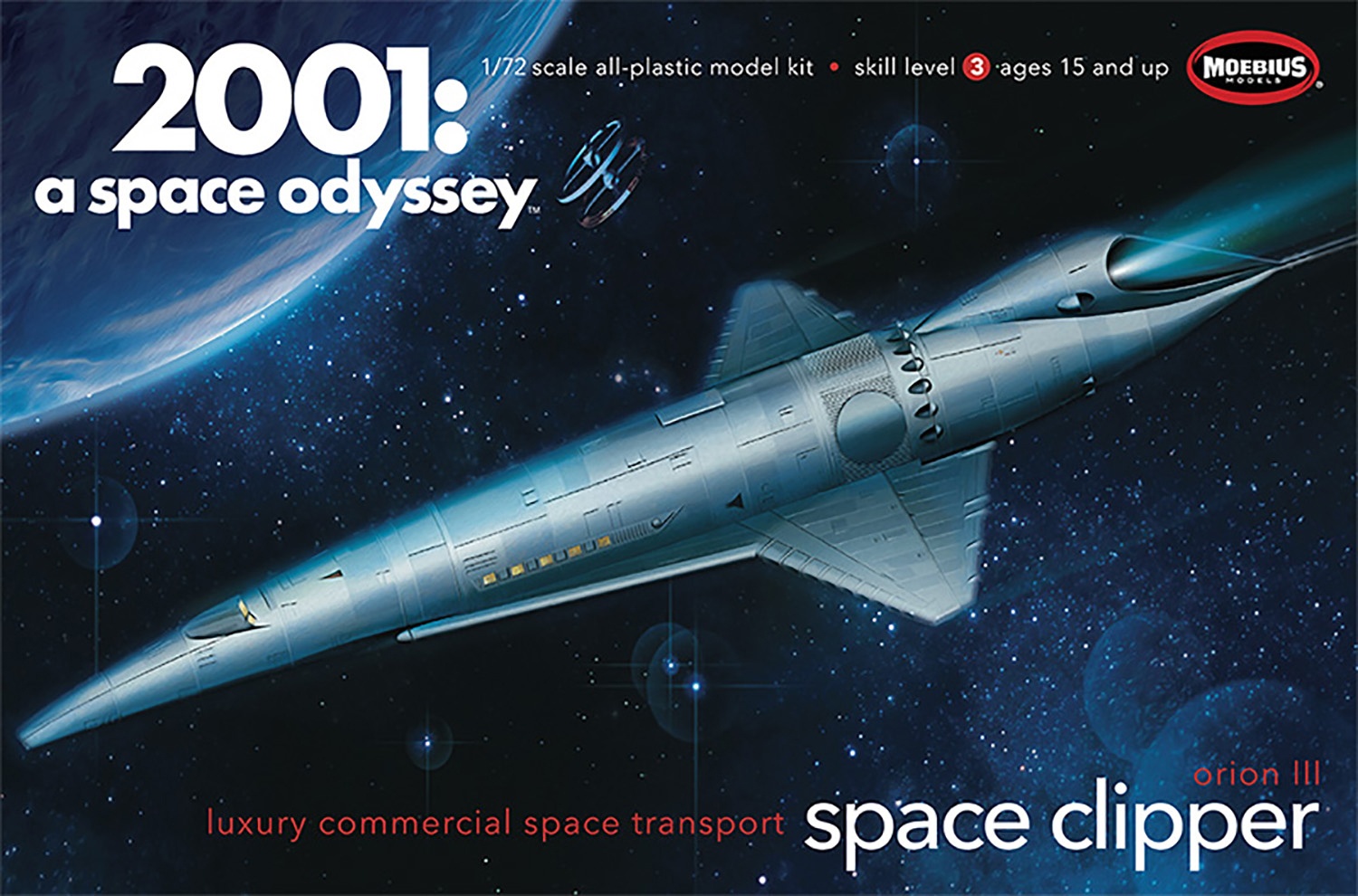 1/72 2001: A Space Odyssey Orion Space Clipper