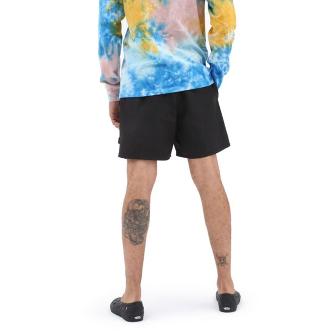 Vans - Primary Solid Elastic Boardshort Black - 4
