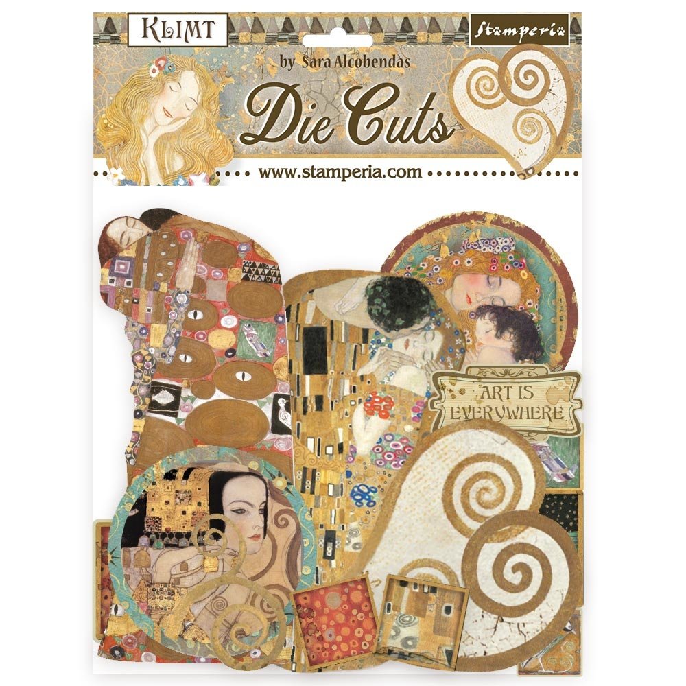 Stamperia Klimt die-cuts