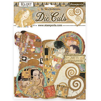 Stamperia Klimt die-cuts