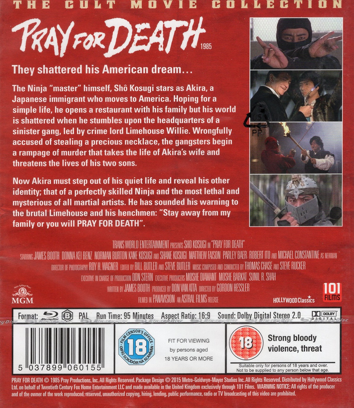 Pray For Death (ej svensk text) (Blu-ray) - 2