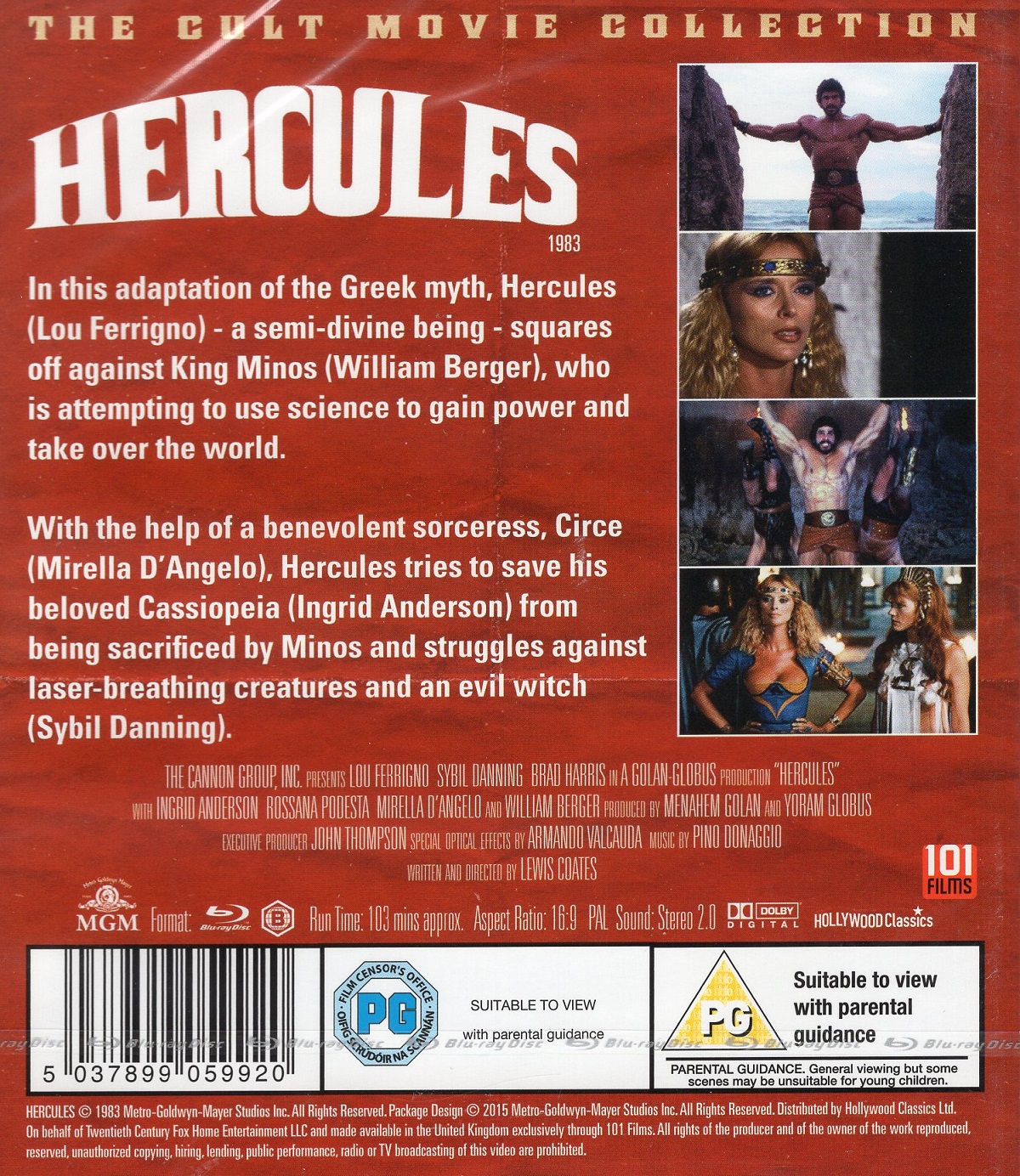 Hercules (ej svensk text) (Blu-ray) - 2