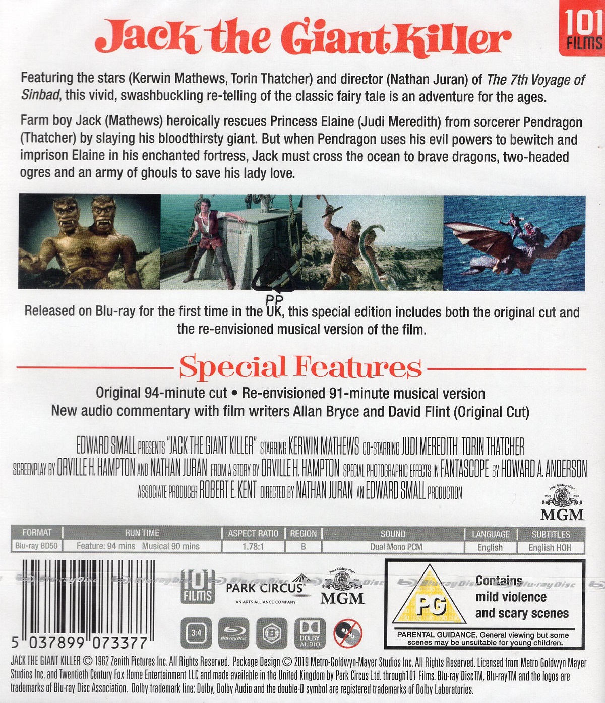 Jack the Giant Killer (ej svensk text) (Blu-ray) - 2