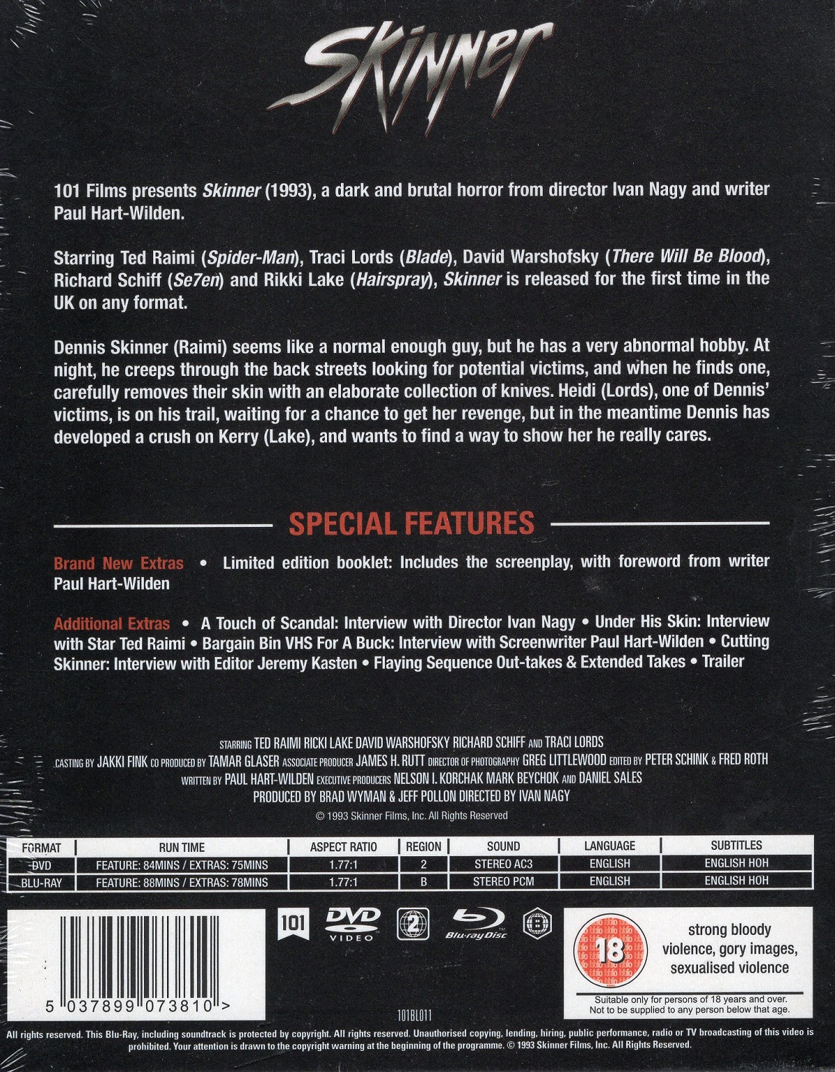 Skinner (Limited Edition) (ej svensk text) (Blu-ray + DVD) - 2