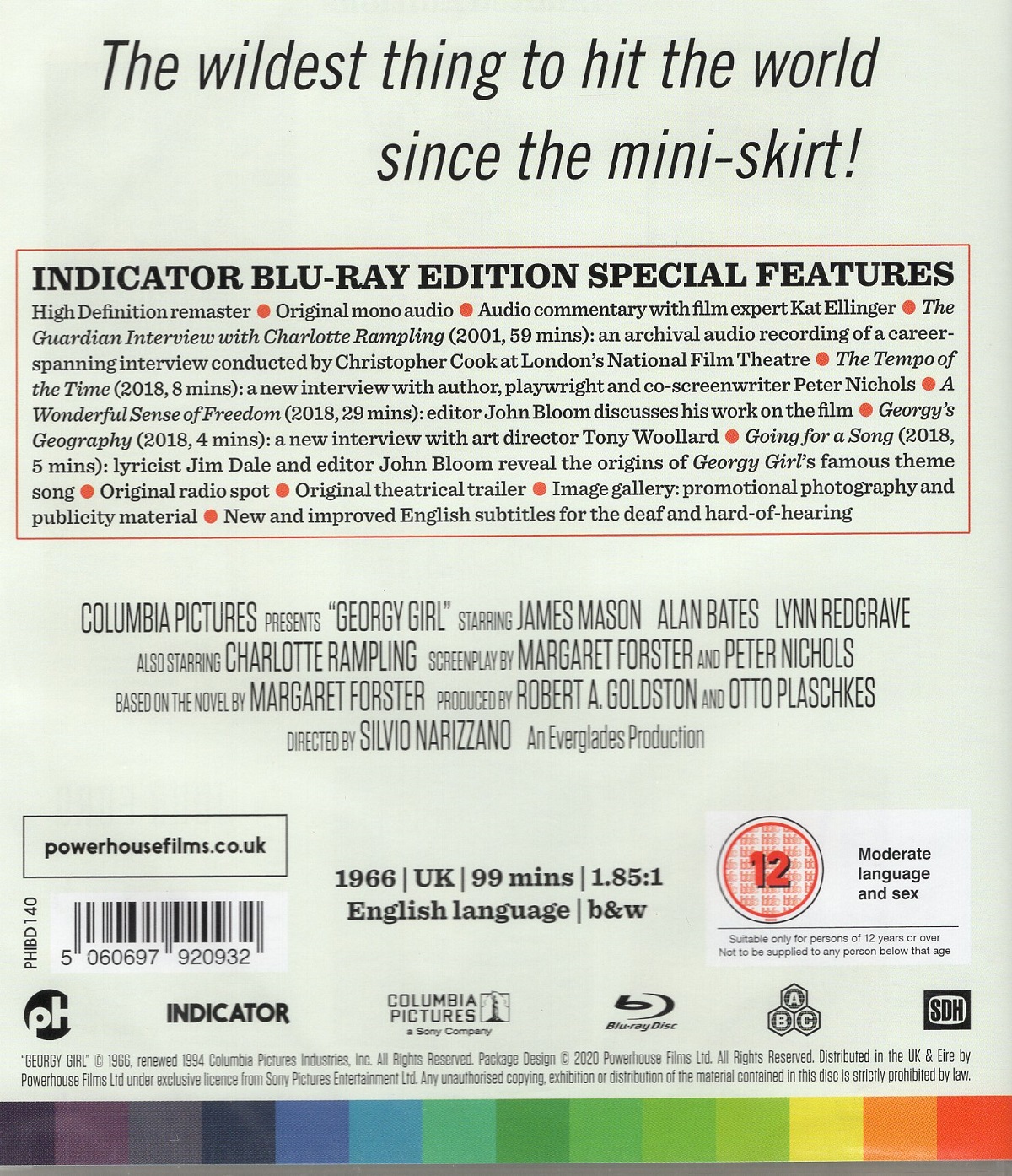 Georgy Girl (ej svensk text) (Blu-ray) - 2