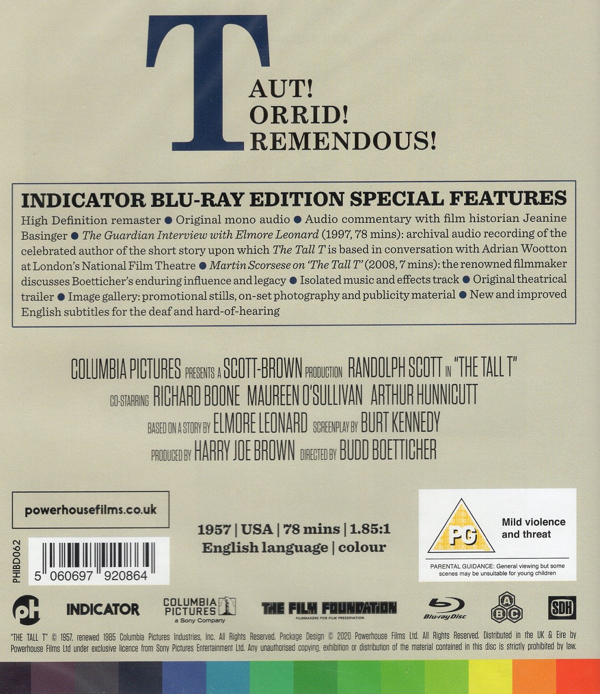 Tall T (ej svensk text) (Blu-ray) - 2