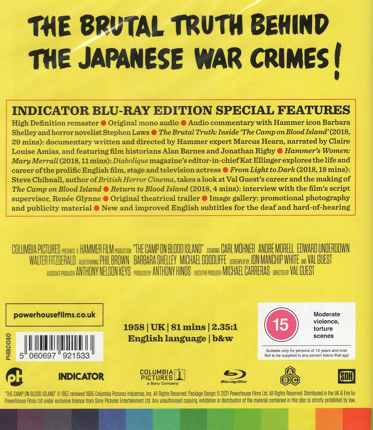 Camp On Blood Island (ej svensk text) (Blu-ray) - 2