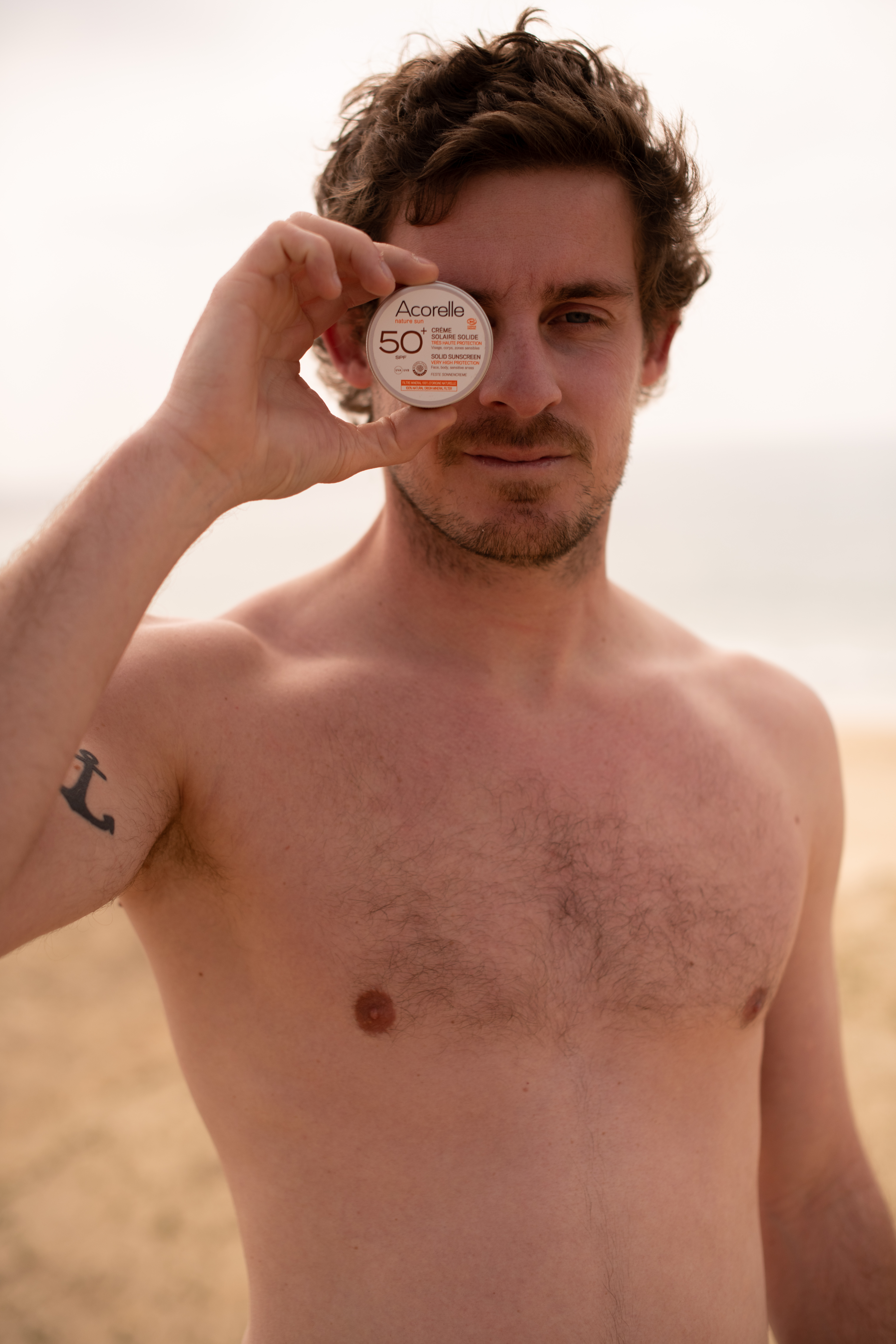 Acorelle Solid Sunscreen SPF50+ Beige 20g - 4