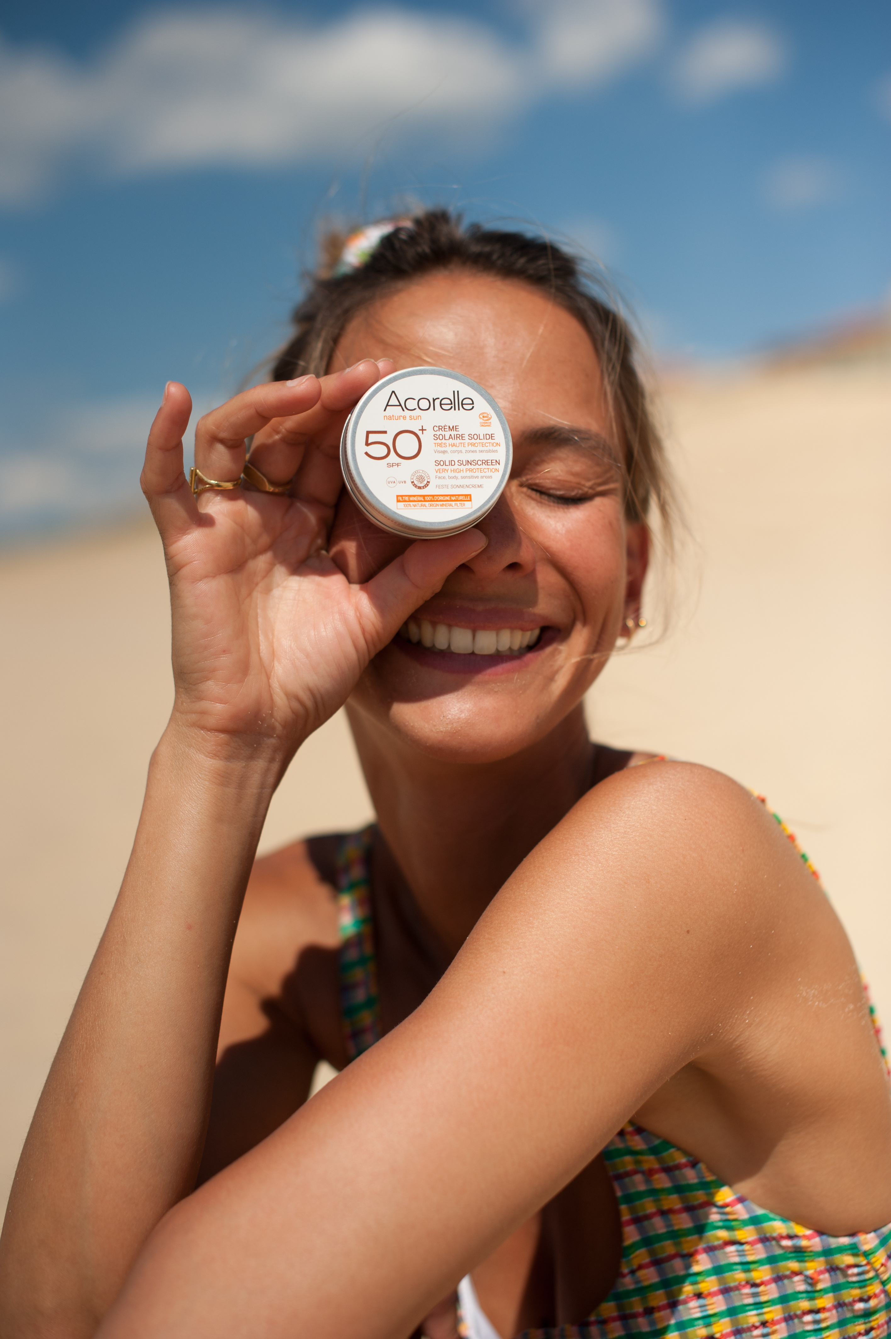 Acorelle Solid Sunscreen SPF50+ Beige 20g - 2