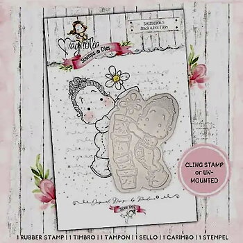 MAGNOLIA -PC23 Stack a Pot Tilda MINI STAMP