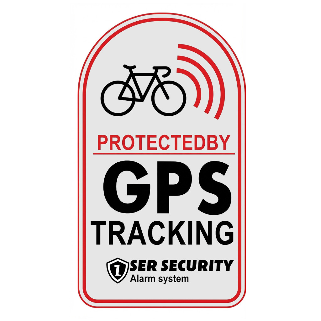 Cykeldekal - GPS Tracking - 2