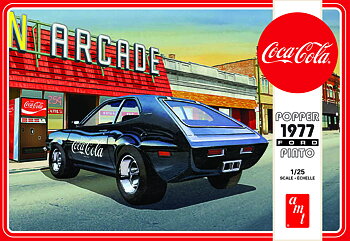 1/25 “POPPER” 1977 FORD PINTO W/COKE MACHINE (COCA-COLA) 